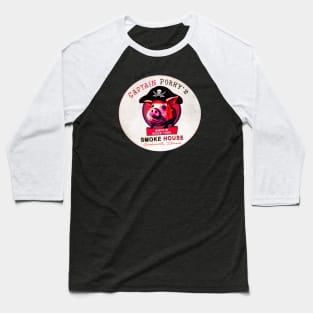 Captain Porky's Smoke House • Wadsworth, Illinois Baseball T-Shirt